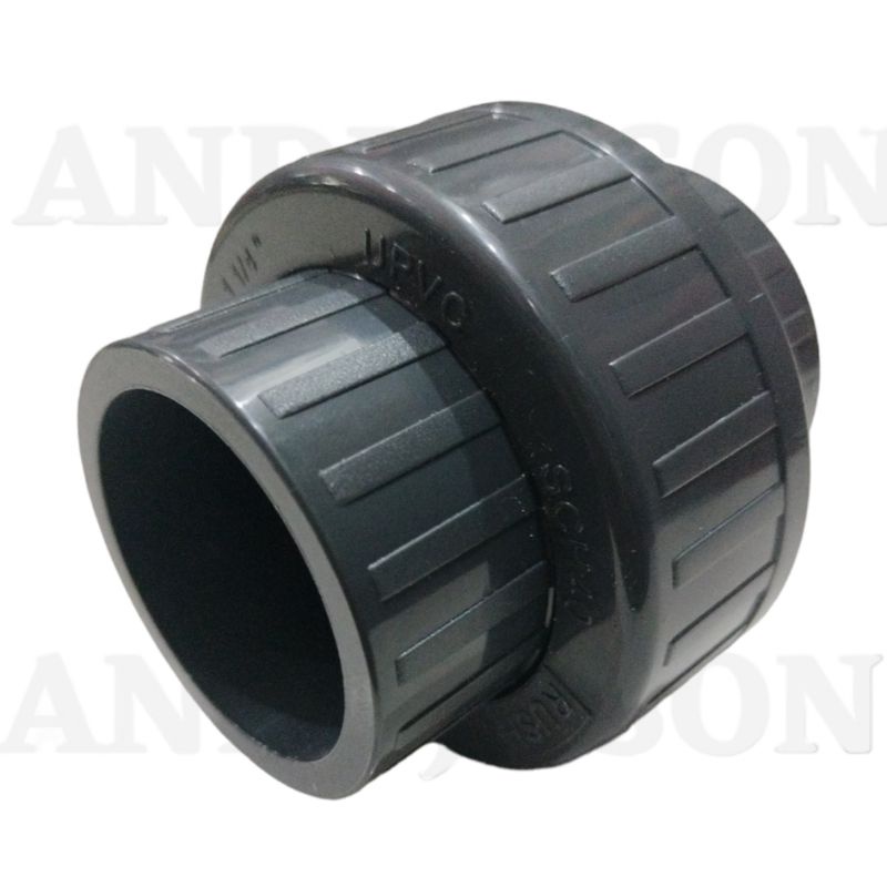 WATER MUR RUSH PLAIN PVC PIPE 11⁄4 INCH PVC PIPE CONNECTION DISASSEMBLY 11⁄4" 11/4 1 1/4 WATERMUR