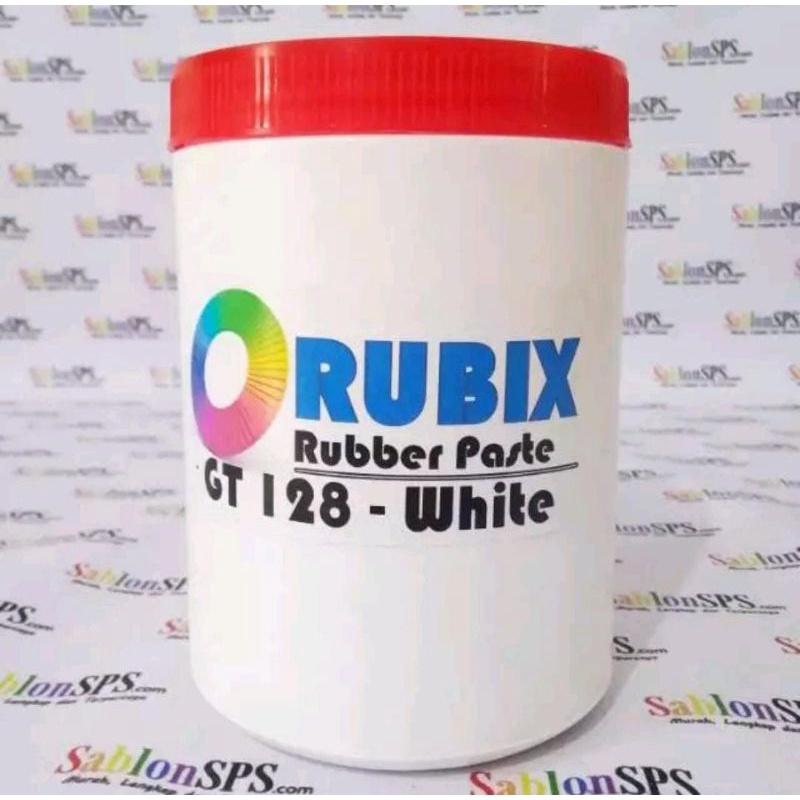 RUBIX ยาง PASTE GT 128 สีขาว 1KG
