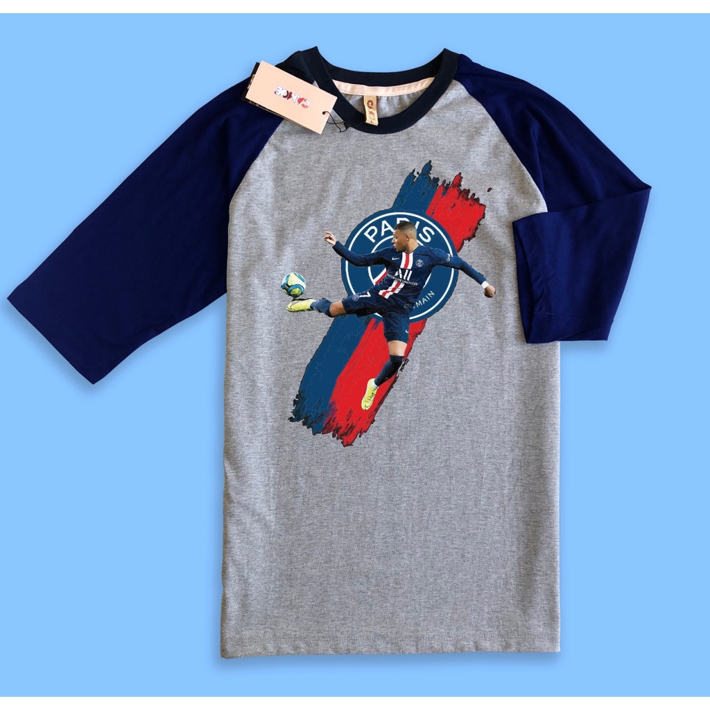เสื้อยืด Kylian Mbappe Goal Raglan