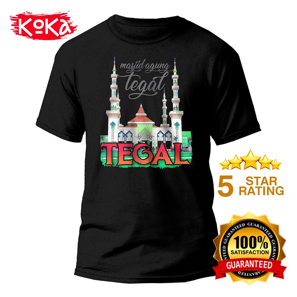 เสื้อยืด Masjid AGUNG Premium Distro เสื้อยืดพิเศษ TEGAL - SLW3