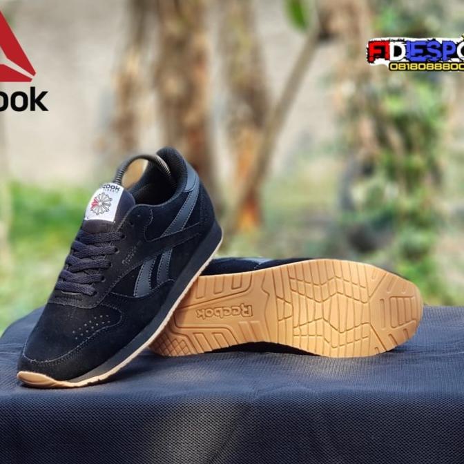 Reebok Classic Black Full Suede Shoes Made In Vietnam Limited Stock