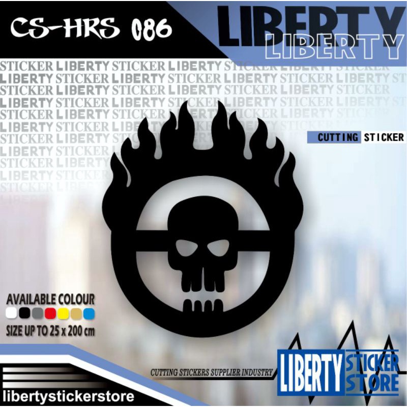 สติ๊กเกอร์ตัด Mad Max Fury Road Skull | สติ๊กเกอร์ตัด Mad Max Fury Road Skull | สติ๊กเกอร์ตัดโลโก้ M