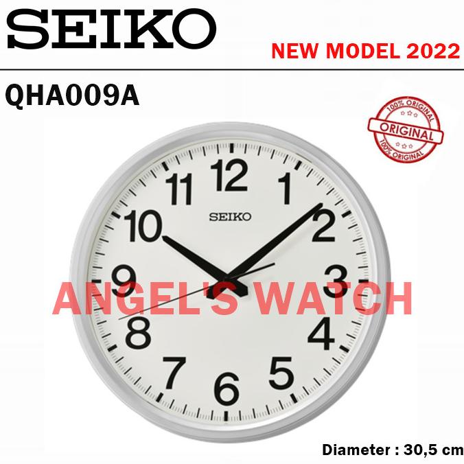 Seiko WALL CLOCK QHA009 รับประกัน 1 ปี ทุกสี