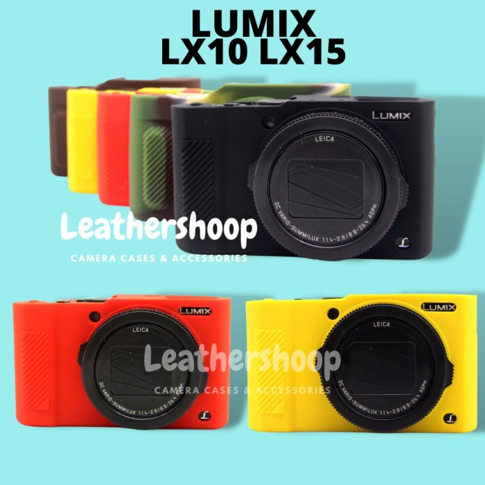 เคสโทรศัพท์มือถือ แบบนิ่ม สําหรับ Panasonic Lumix LX10 LX15