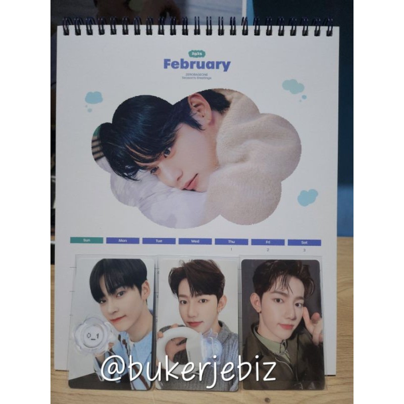 Zhang hao sung hanbin photocard pc centerbaseone zb1 จุดหลอมเหลว digpack lightstick ls