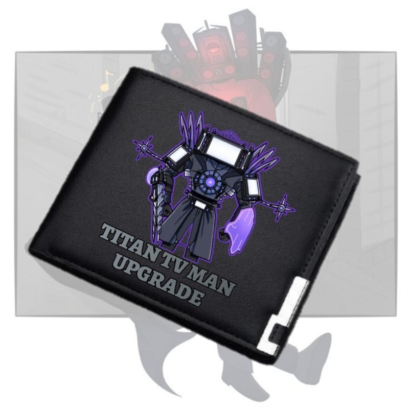 ใหม่ TITAN TV MAN CAMERAMAN CLOCKMAN DRILLMAN SPEAKERMAN UPGRADE SKIBIDI TOILET WALLET ADULT CHILDRENS WALLET