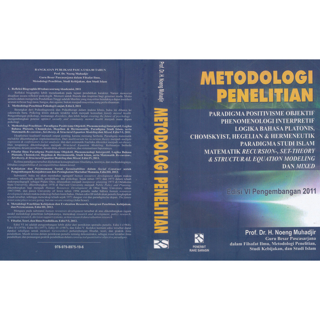 (M.219) Methodology Of Research Positivism Paradigm พาราไดก์วิจัย