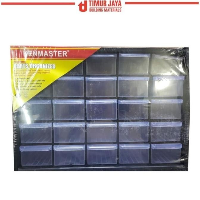 Kenmaster 25-Slot Component Rack/กล่อง (พาร์ทชั่น)