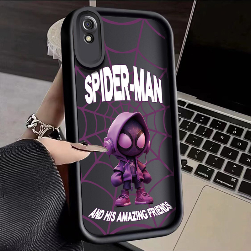 Xiaomi Redmi 9A Redmi 9i Redmi 9T Redmi 9 Power Case Anti Drop soft Spider Kesing Man music HP เคสซิ