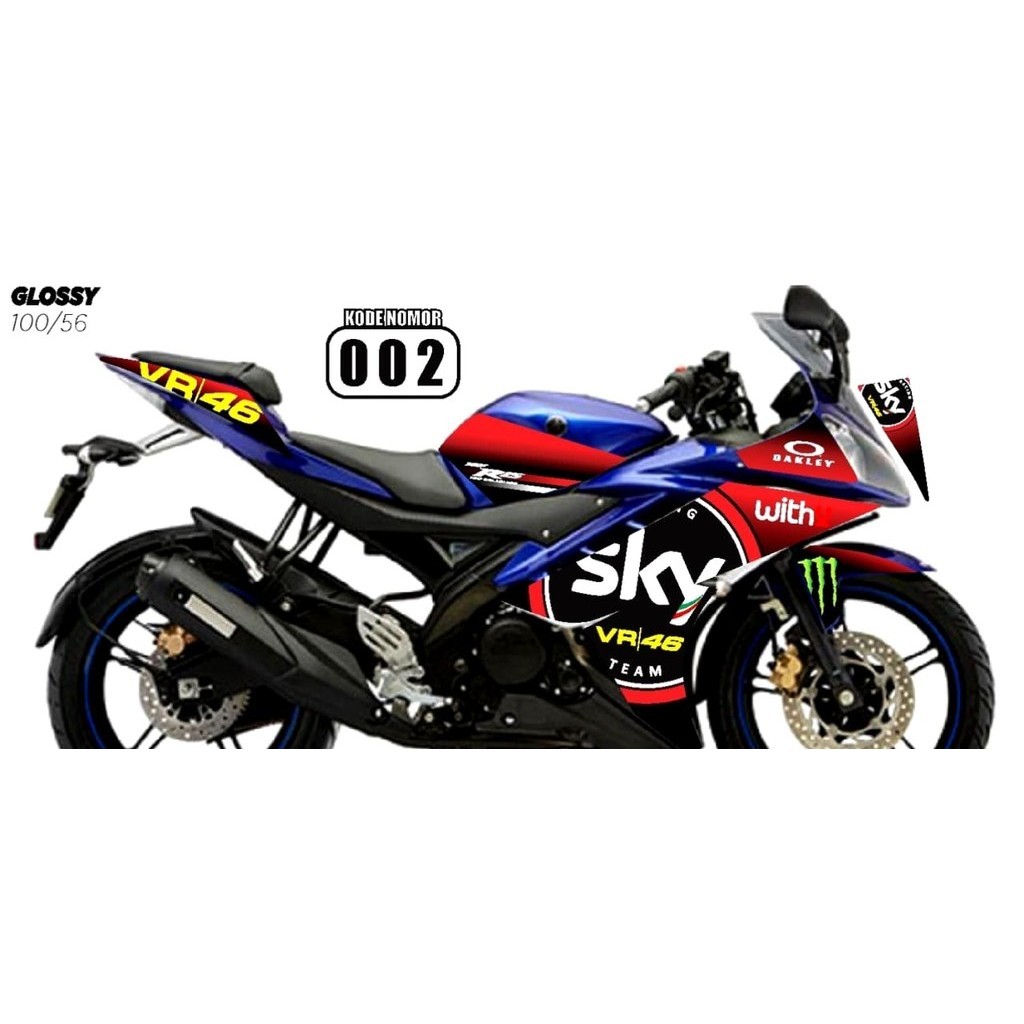 Yamaha R15 V2 Decal สติกเกอร์ Yamaha R15 V2 Variation Striping สติกเกอร์