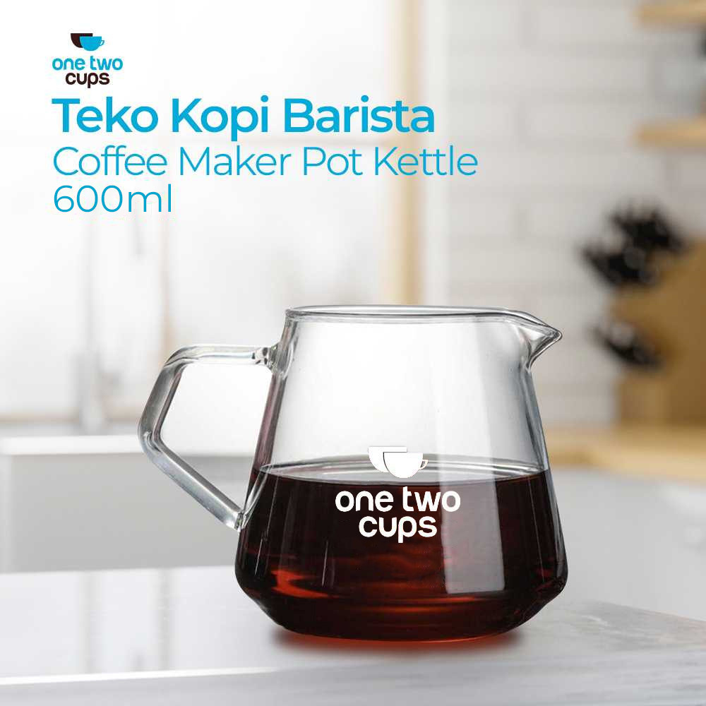 Coffee Pot Coffee Server V60 Drip Pour Borosilicate Glass - AI101