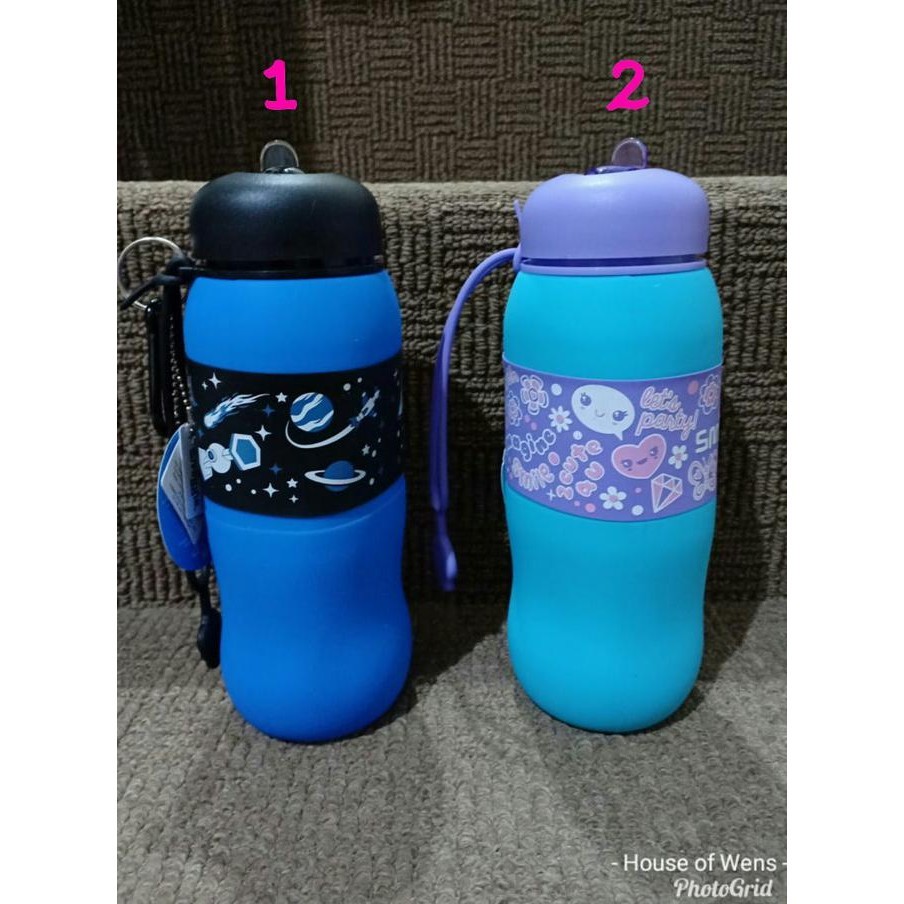 New Smiggle Roll On Silicone Bottle - Smiggle Drink Bottle จัดส่งรวดเร็ว