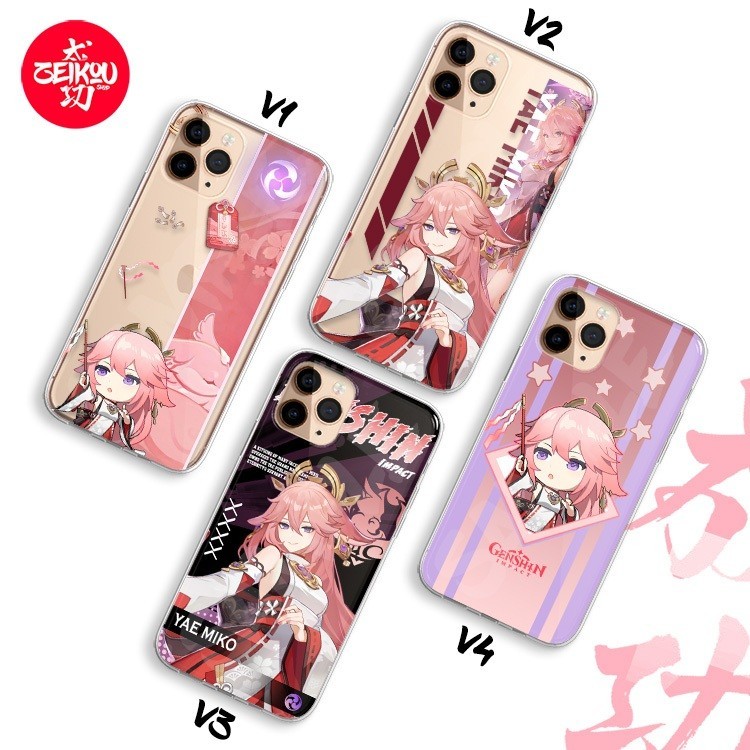 เคสพรีเมี่ยม Genshin Impact - Yae Miko Collection