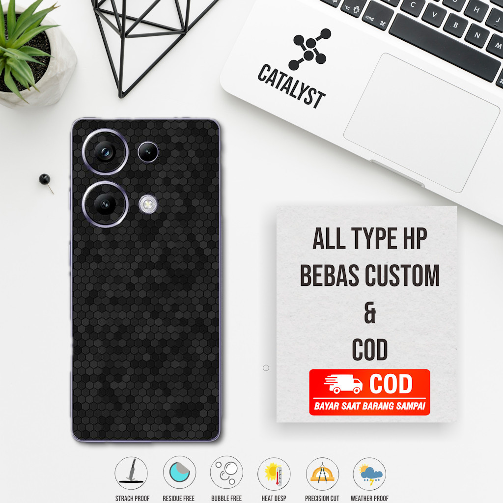 Garskin Skin Redmi Note 13 4G Fullbody - ซื้อ 1 แถม 2 - camo รหัส B3N3