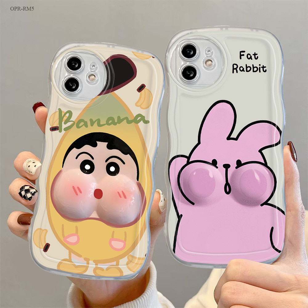 ปลอก Hp Untuk Realme 14 14T C1 2 3 5 5i 5S 6i 6 11 9 9i 8i 7i C17 Pro Plus Pro+ 4G 5G กรณีน่ารัก 2D 