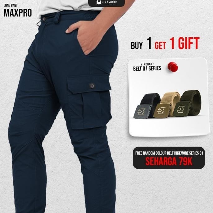 Hikemore Maxpro กางเกงคาร์โก้สําหรับผู้ชายและผู้หญิง