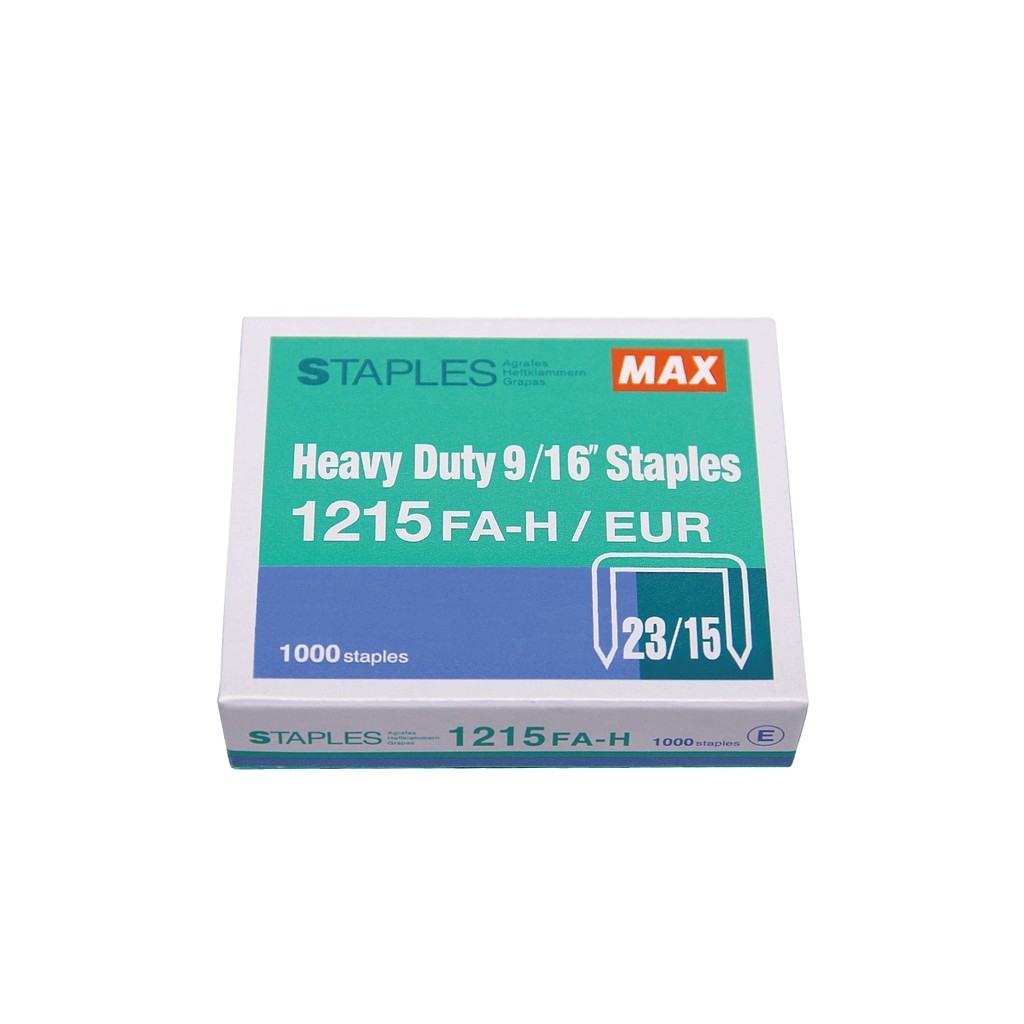 HEAVY DUTY STAPLES REFILL 9/16" 1215 FA-H/EUR 23/15 MAX