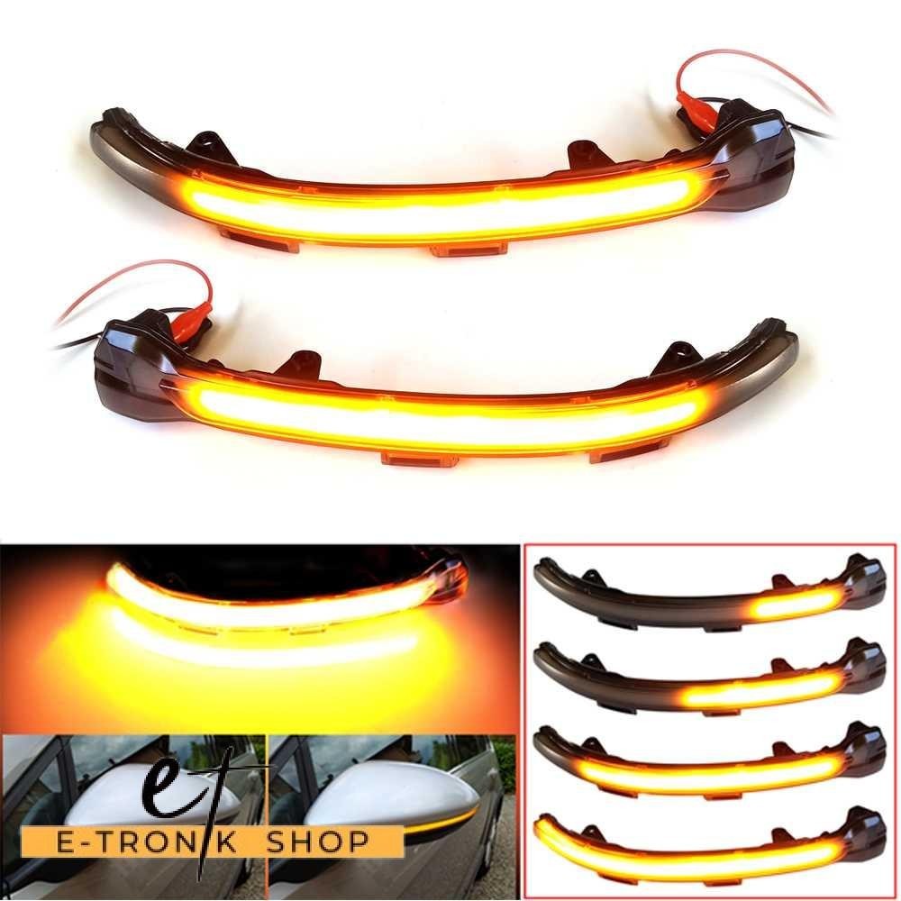 ETRONIK MALCAYANG ไฟเลี้ยวกระจกมองหลังรถยนต์ LED 12V 2 ชิ้น - AL75