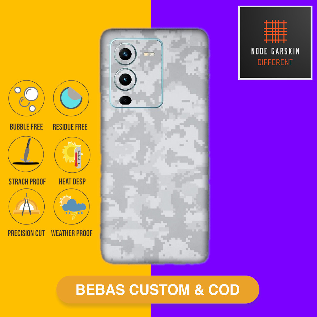 Garskin Skin Vivo v25 pro fullbody หรือ Backonly - camo Code - x0b5