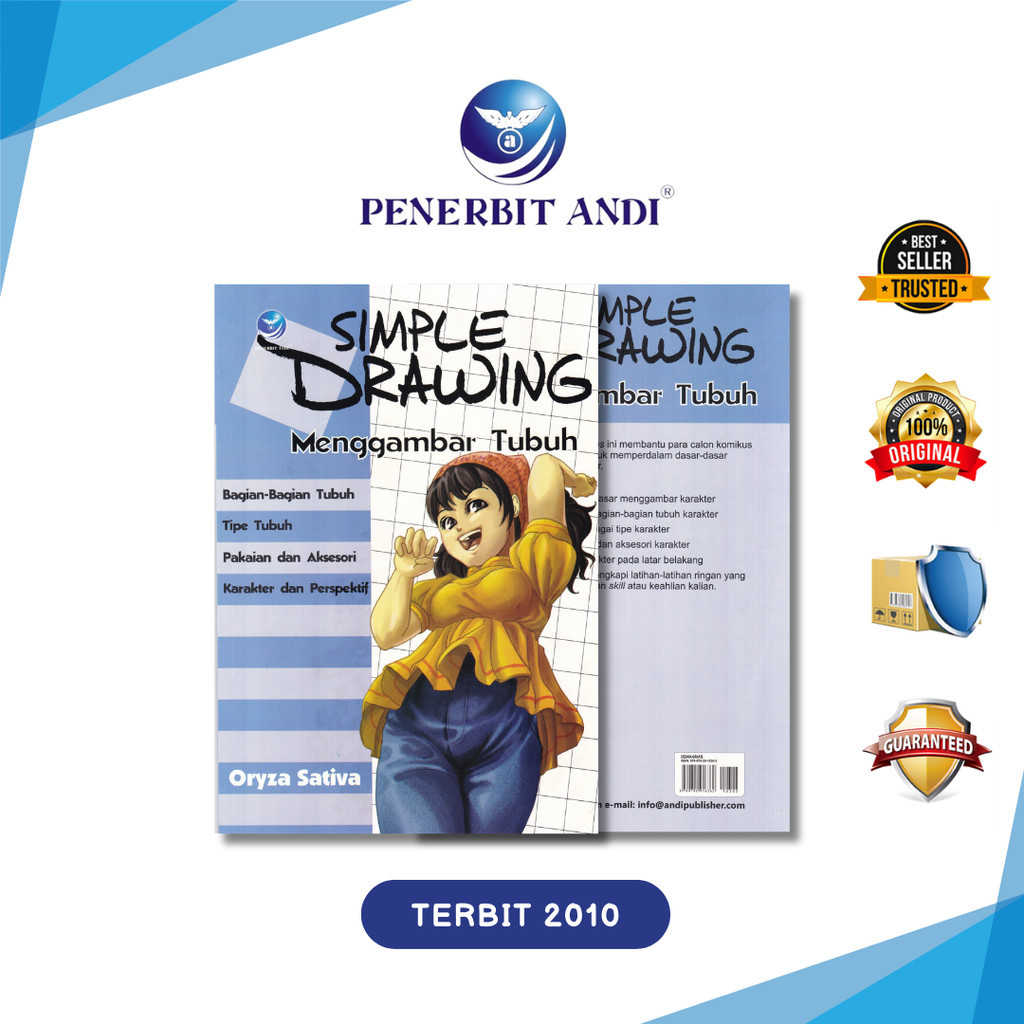 Andi สํานักพิมพ์ - หนังสือวาดภาพเรียบง่าย การวาดภาพร่างกาย - Oryza Sativa