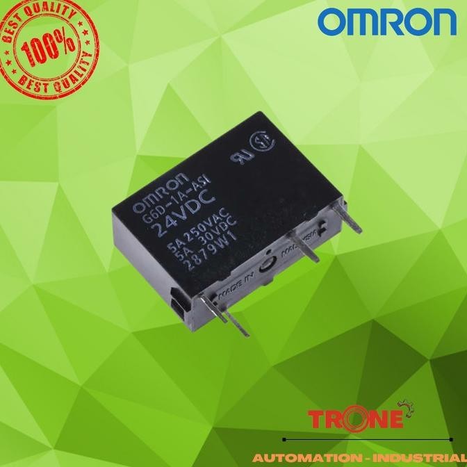 รีเลย์ Omron G6D-1A-Asi Dc24 สต็อก