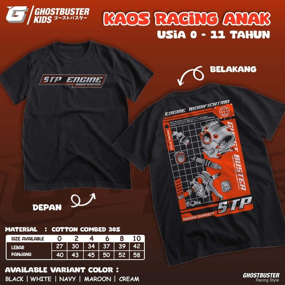 Limited Racing เสื้อยืดเด็ก 5Tp Gank Jupiter Z Vega R Motor Yamaha Genk Distro เสื้อผ้าท็อปส์สําหรับ