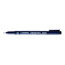 Gramedia Cirebon - SNOWMAN DRAW PEN FT700-08 BLK