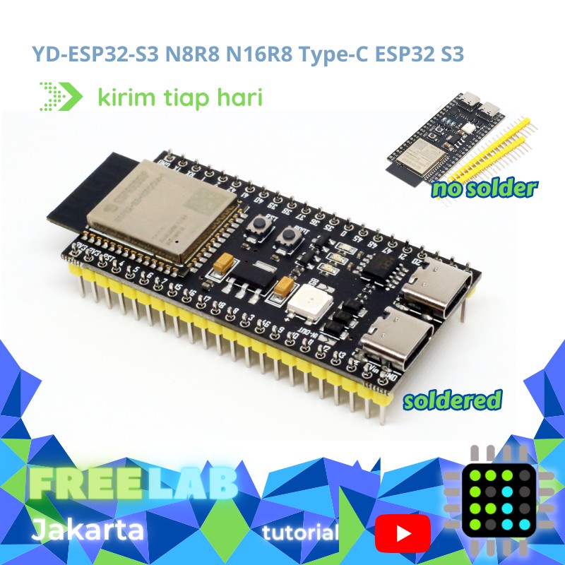 YD-ESP32-S3 N8R8 N16R8 ESP32 S3 DevKit Type C ESP32-S3-WROOM PSRAM