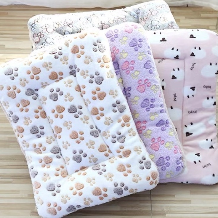 สั่งซื้อที่นี่ 3E8q DOG CAT BLANKET / MAT - DOG CAT BED - PET BLANKET