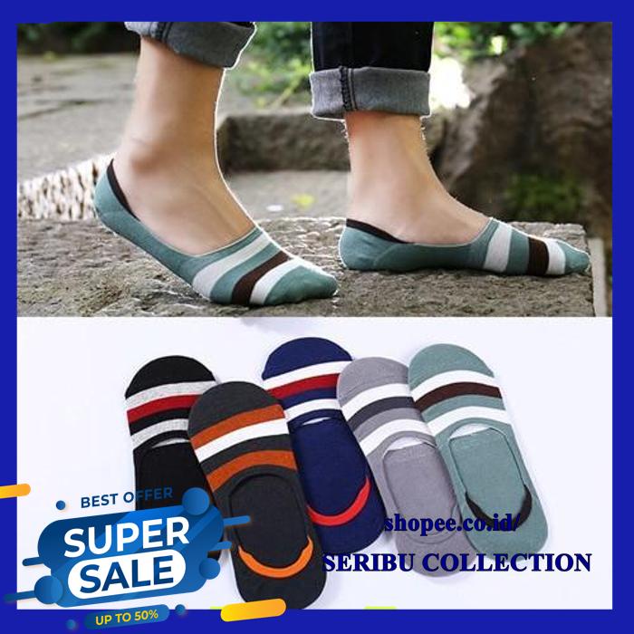 SHORT HIDDEN SOCKS BOAT SOCKS FULL ANTI-SLIP !!