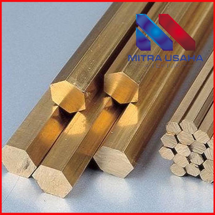 1 นิ้ว (25.25 MM) HEXAGON BRASS ROD HEXAGON
