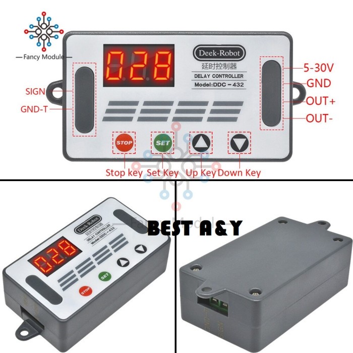 Timer Time Digital Delay Switch Control Off On Relay Programable 12V Best