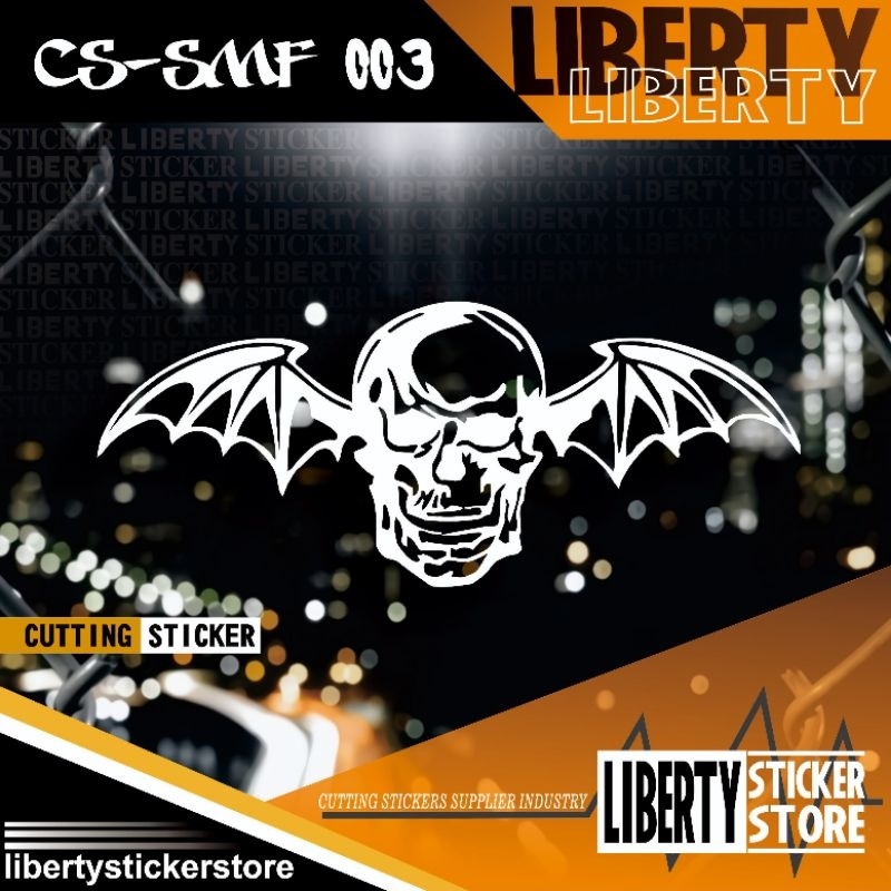 สติ๊กเกอร์ Avenged Sevenfold | สติ๊กเกอร์ A7x | สติ๊กเกอร์ตัด Avenged Sevenfold A7x | ช้อยส์ฟรีสีและ