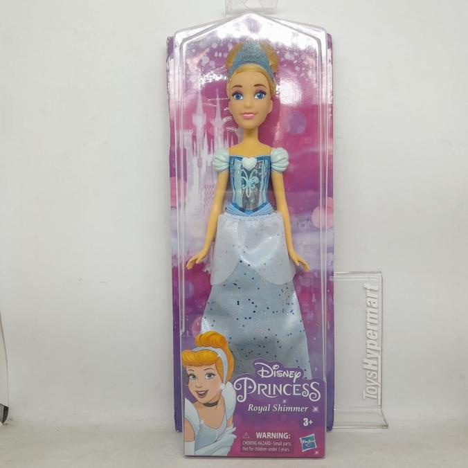 ของแท้ ตุ๊กตาเจ้าหญิงดิสนีย์ Royal Shimmer Cinderella Hasbro