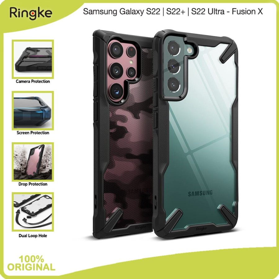 Ringke S22 Ultra S22 Plus S22 Fusion X Anti Crack Military Slim
