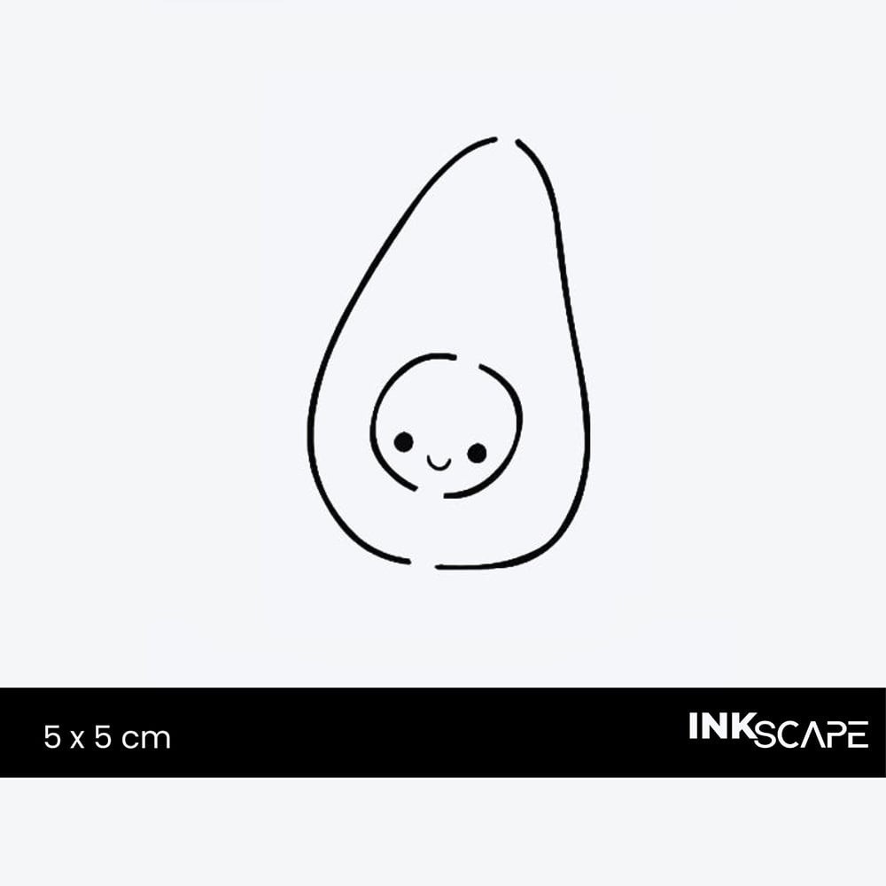 Inkscape รอยสักกึ่งถาวร 50x50 - C143