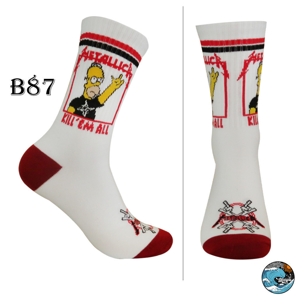 Oldschool Socks - Metallica KEmA Music Socks - Morph.Apparel - B87