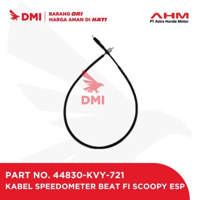 SPEEDOMETER CABLE BEAT, BEAT FI, SPACY, SCOOPY ESP 44830-KVY-721