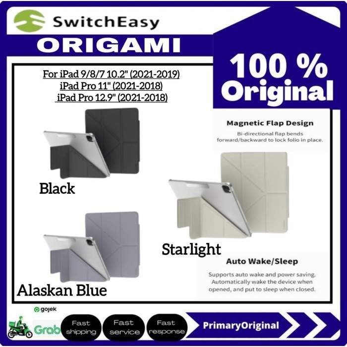 เคส IPad Pro 12.9 M1 (2021/2020/2018) Switcheasy ORIGAMI NUDE - โฟกัสหลัก