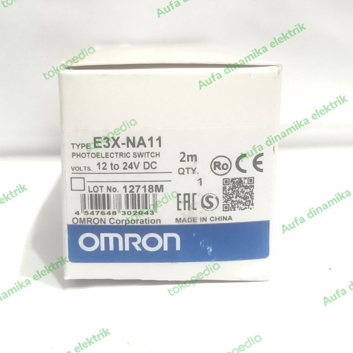 E3X-Na11 Omron Npn เครื่องขยายเสียงไฟเบอร์ออปติก E3Xna11 E3X - Na11 Omron