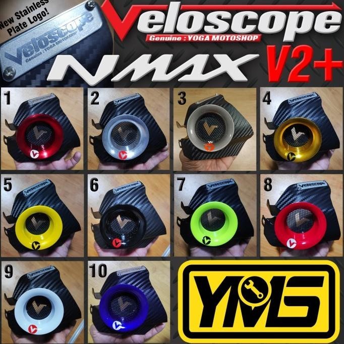 Veloscope สําหรับ Nmax Oxygen Flow Booster!