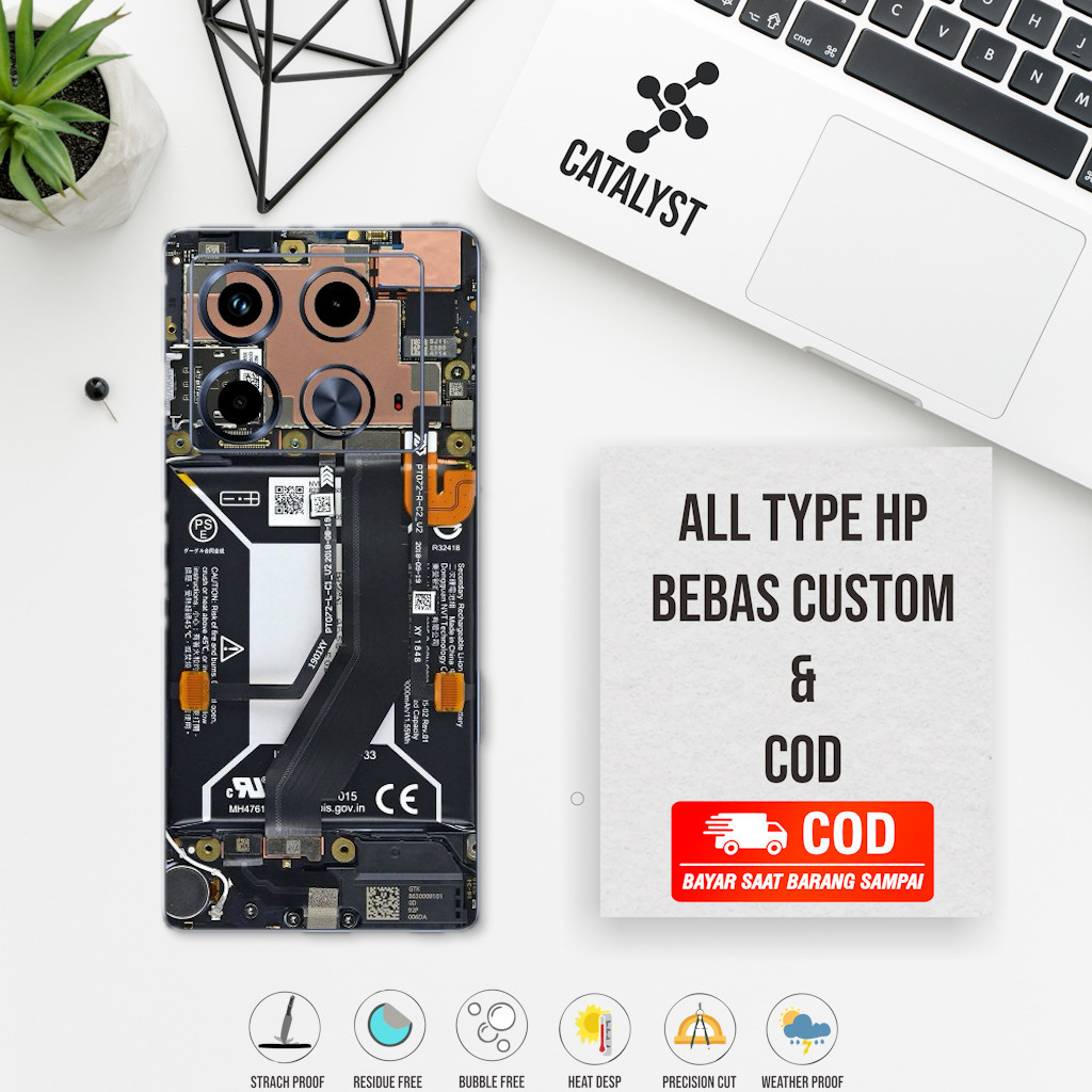 MESIN Garskin Skin Infinix Note 40 เครื่องฉีก Fullbody ซื้อ 1 แถม 2 - ปรับแต่งได้ - AQA Motif