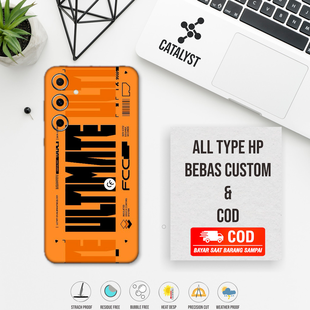 Garskin Skin Samsung A55 Fullbody ultimate ซื้อ 1 แถม 2 - ปรับแต่ง - U0O Motif