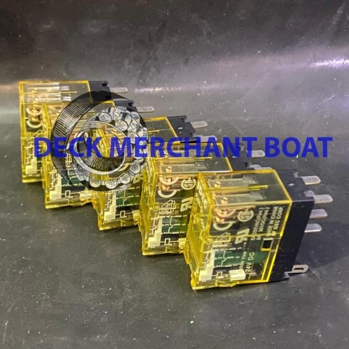 รีเลย์ Idec Rj2S-Cl-D24 / Rj2S-Cl-A220 220Vac / 24Vdc Rj2S Cl 220V 24V - Dc24V จัดส่งฟรี