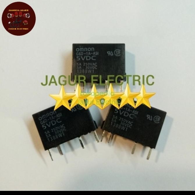 G6D-1A-Asi 5Vdc รีเลย์ Omron ที่ดีที่สุด