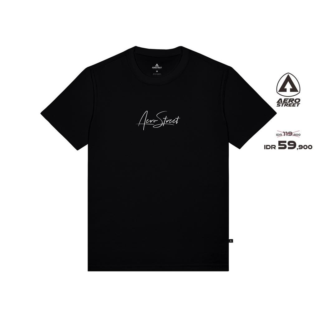 เสื้อยืด Aerostreet Hysteria Black Kaos Aerostreet