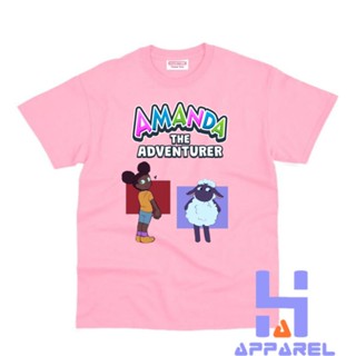 เสื้อยืด ลาย Amanda THE ADVENTURER สําหรับเด็ก