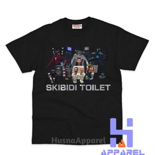 Skibidi เสื้อยืด ลาย TOILET SPEAKER MAN CAMERAMAN สําหรับเด็ก