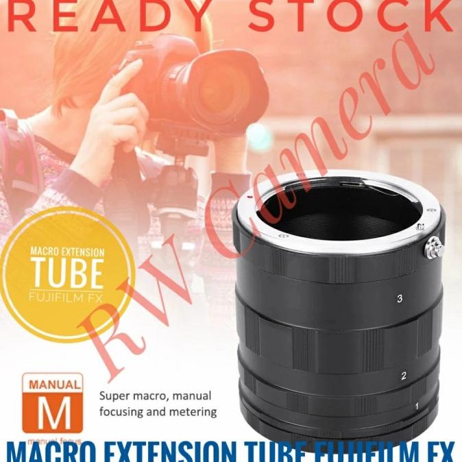 ท่อต่อขยายมาโคร Fujifilm FX Macro Extension Fuji XT20 XT2 XT3