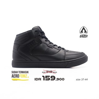 [Import] 37-44 Hoops High All Black - รองเท้ากีฬา รองเท้าผ้าใบ